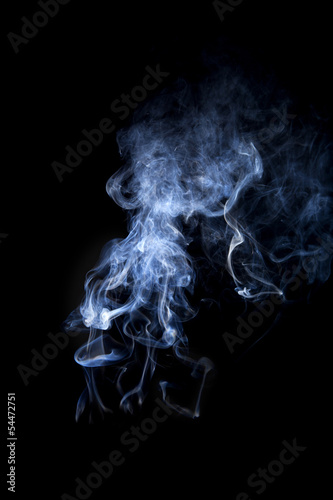 Fototapeta Naklejka Na Ścianę i Meble -  Blue smoke.