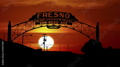 California Fresno sunrise photo