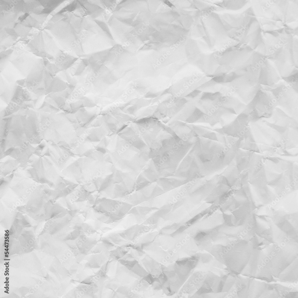 old white crumpled paper texture background