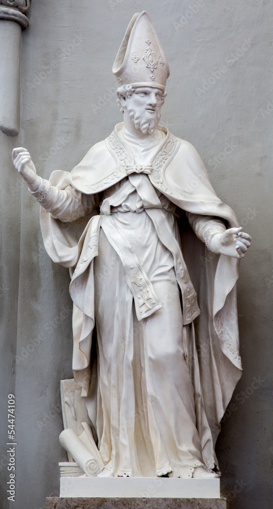Vienna - Statue of  st. Augustine
