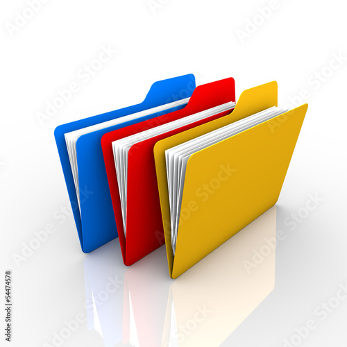 3 folders