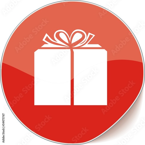 étiquette cadeau
