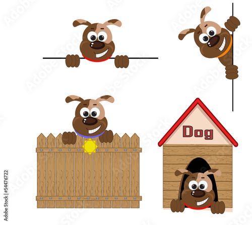 Dogs set.