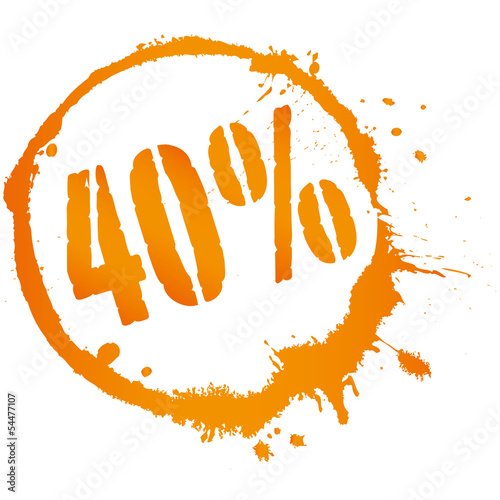 40% - 40 Prozent - Sale - Reduzierung
