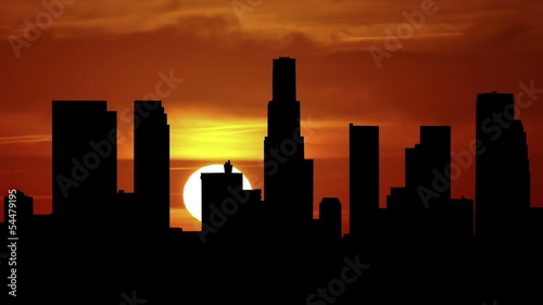 California Los Angeles sunrise