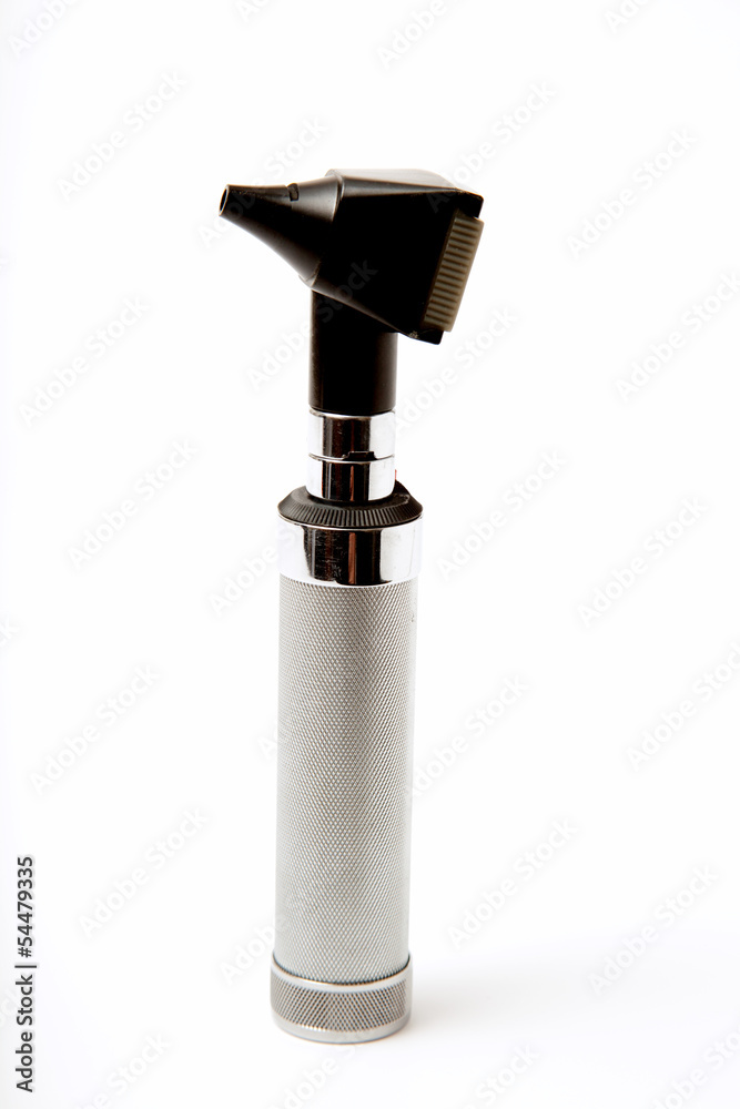 Otoscope On White Background