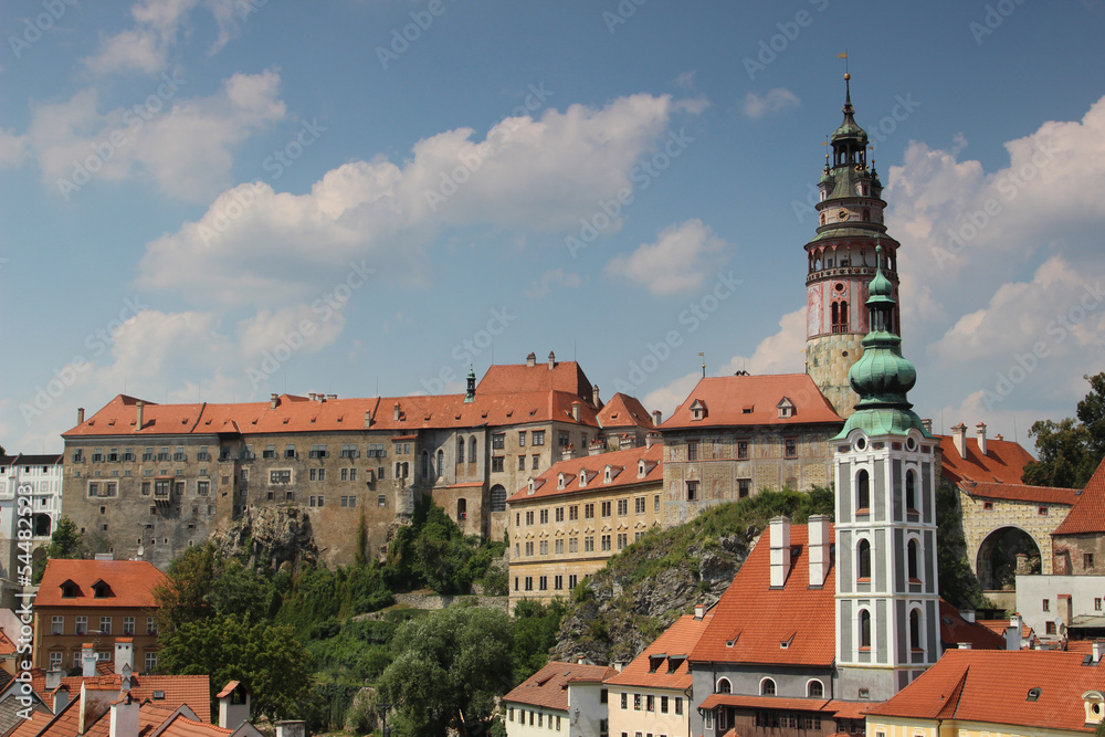 Czech Krumlov in the Czech Republic