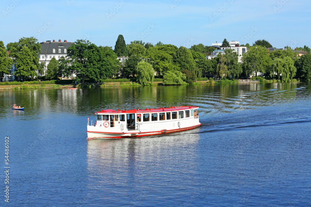 Naklejka premium Alsterschiff