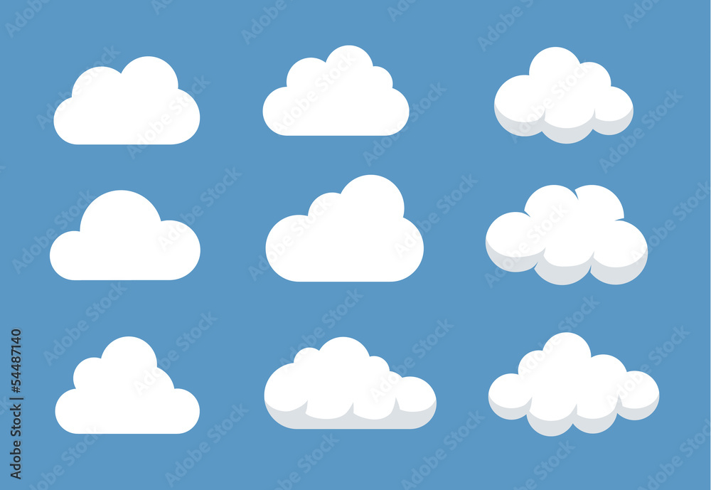 Different Cloud shapes