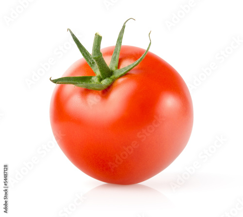 Fresh Tomato Isolated on White Background