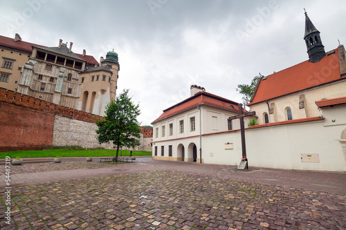 Royal Wawel Castle in Cracow, Poland