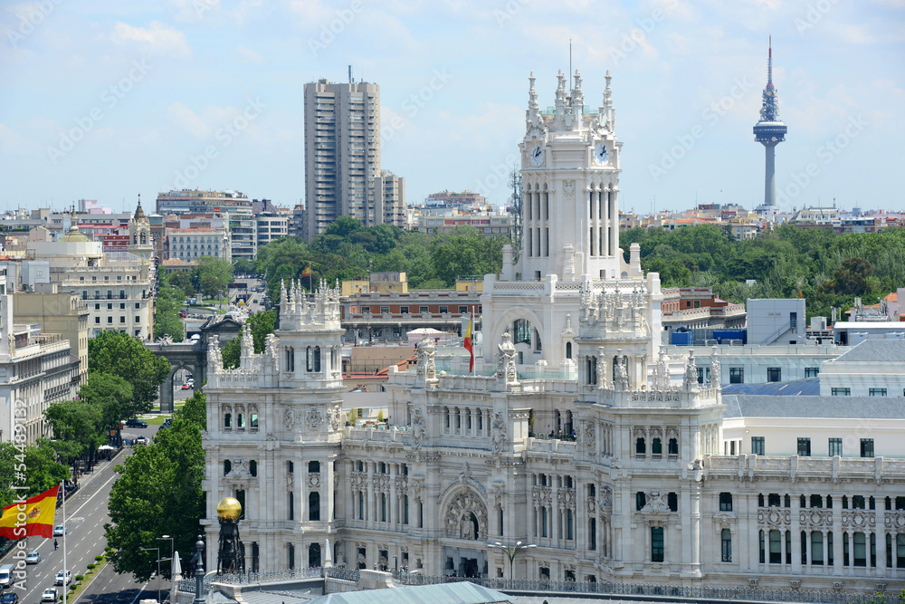 Palace of Communication (Palacio de Comunicaciones) in Madrid