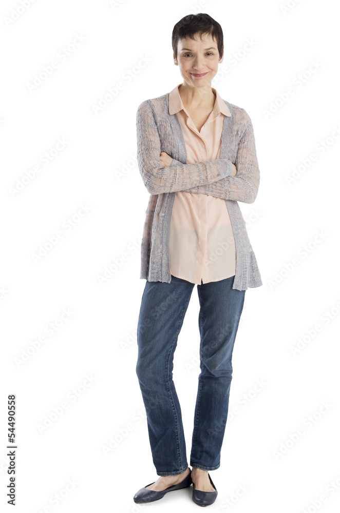 Portrait Of Confident Woman In Smart Casual Portrait Of Confident Woman In Smart Casual