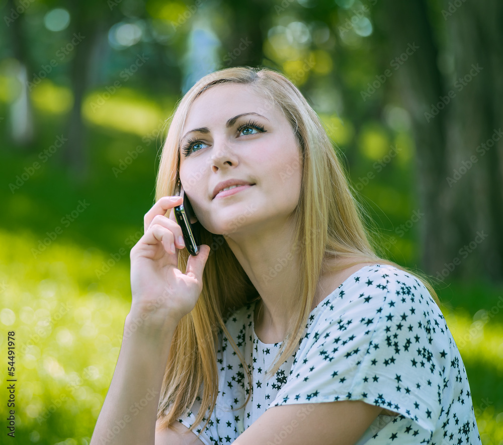 woman talking on phone woman talking on phone