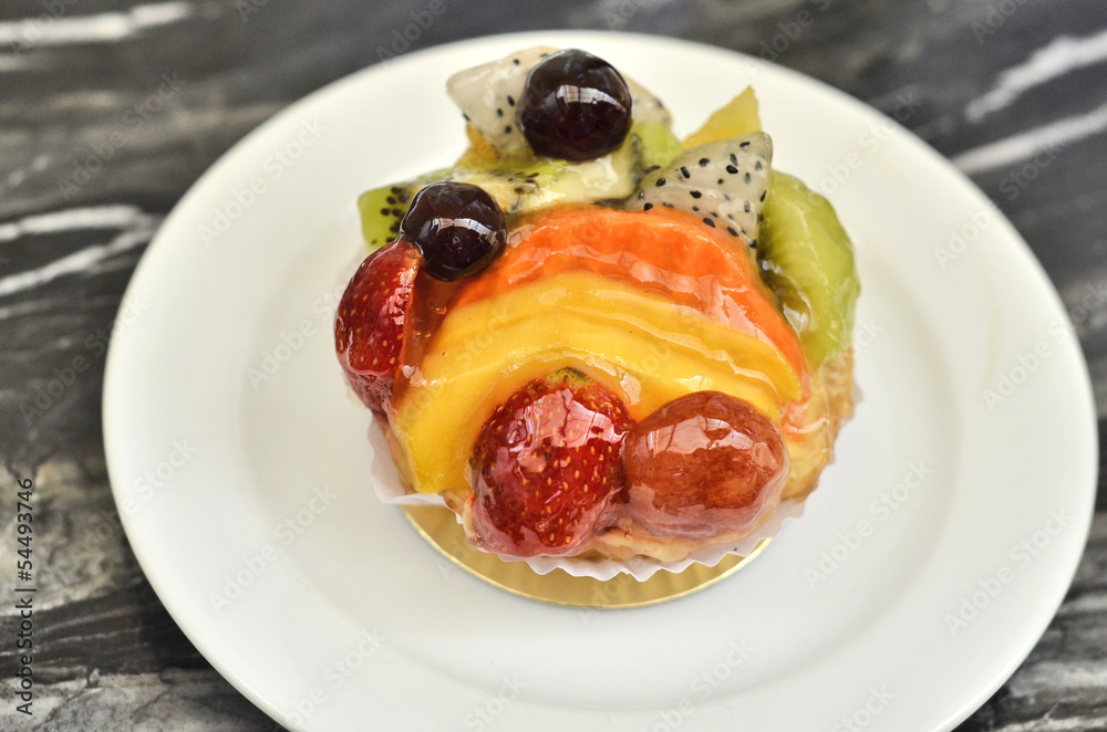 Fruits pie