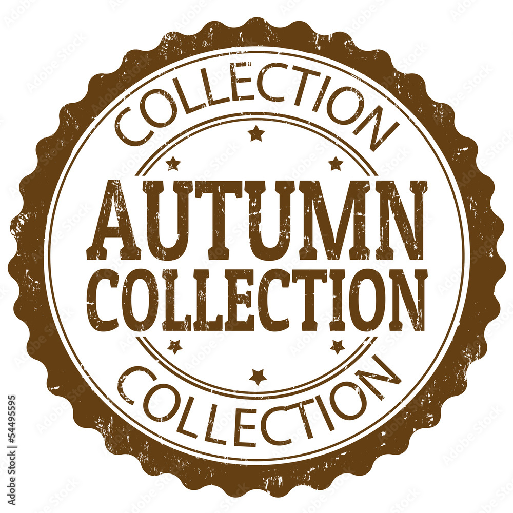 Autumn collection stamp