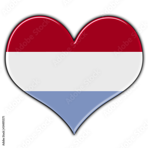 Free Download Coração com a bandeira do Luxemburgo - GFXLoad