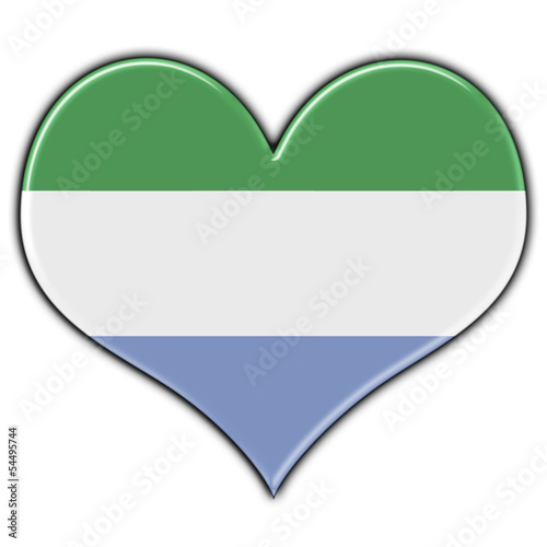 Free Download Coração com a bandeira da Serra Leoa - GFXLoad