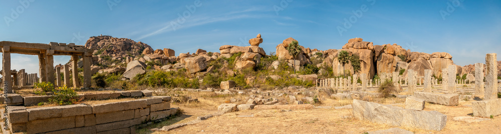 Ruins in Hampi Complex