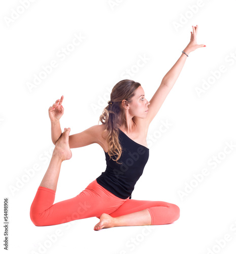 Practicing Yoga / Royal Pigeon - Eka Pada Rajakapotasana