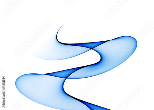 Smooth waves from blue tone...