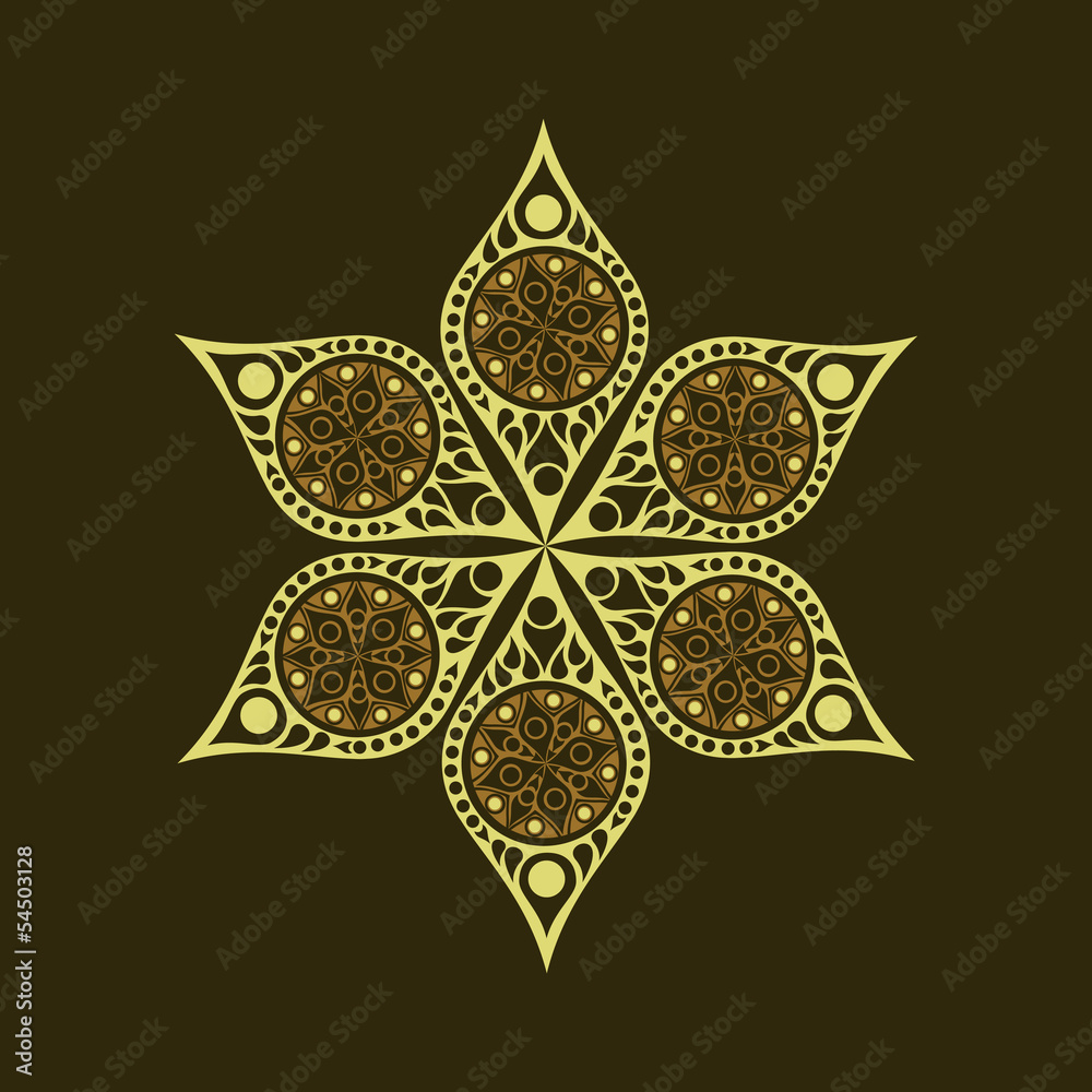 Cute ornamental flower