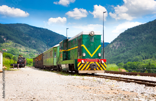 The Shargan Eight railway in  Mokra Gora village, Serbia. photo