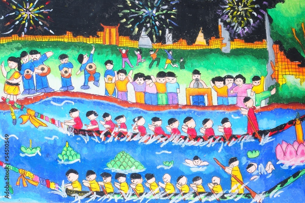 Obraz premium kid's painting