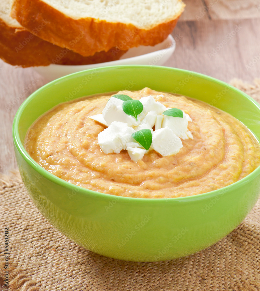 cream of eggplant soup with feta cream of eggplant soup with feta