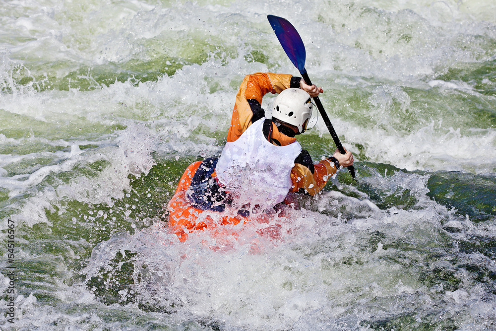 Fototapeta premium kayaker
