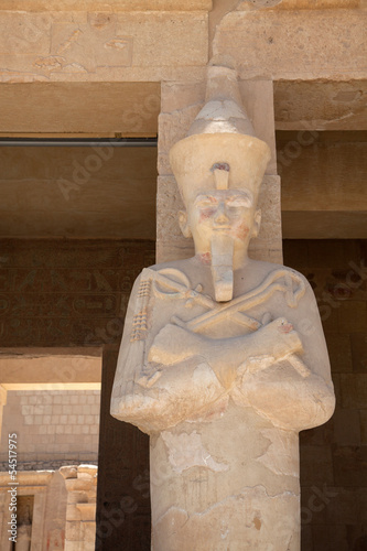 Queen Hatshepsut as Osiris
