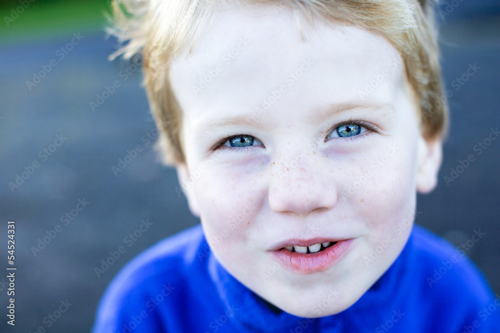 Portrait of a cute boy.