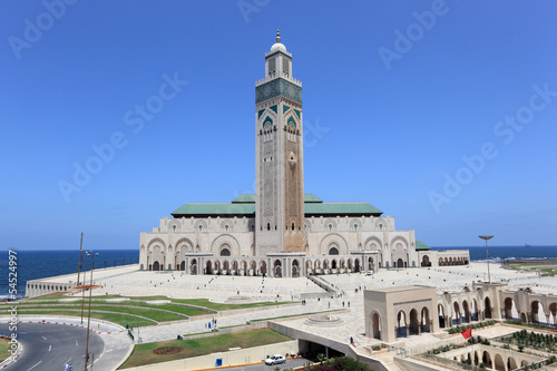 Great Mosque Hassan II in Casablanca, Morocco