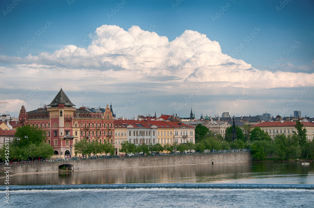 Cityscape of Prague in Czech Republic Cityscape of Prague in Czech Republic