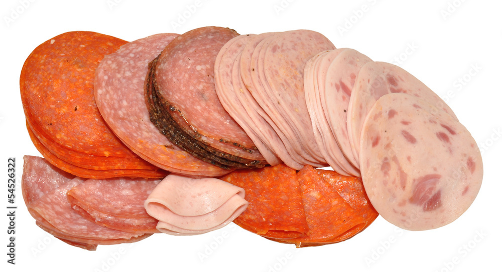 Sliced German Sausage Selection