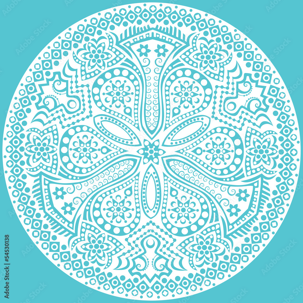 ornamental round lace pattern, circle background with many detai ornamental round lace pattern, circle background with many detai