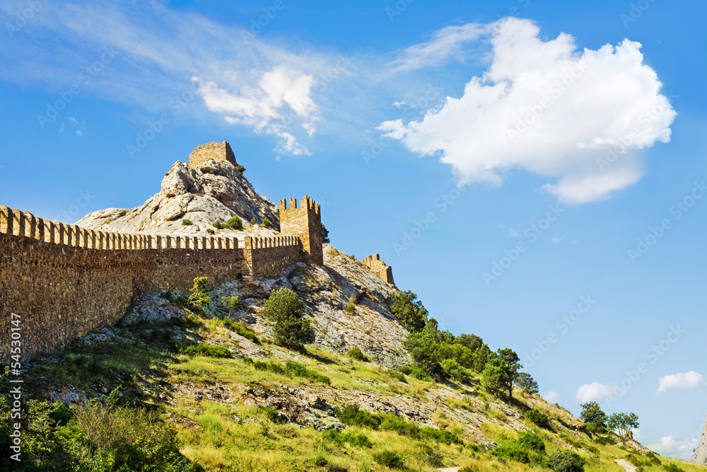 Genoese fortress in Crimea