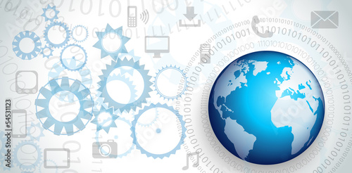 Infographic template for statistic data visualization..