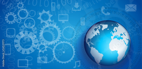 Infographic template for statistic data visualization..