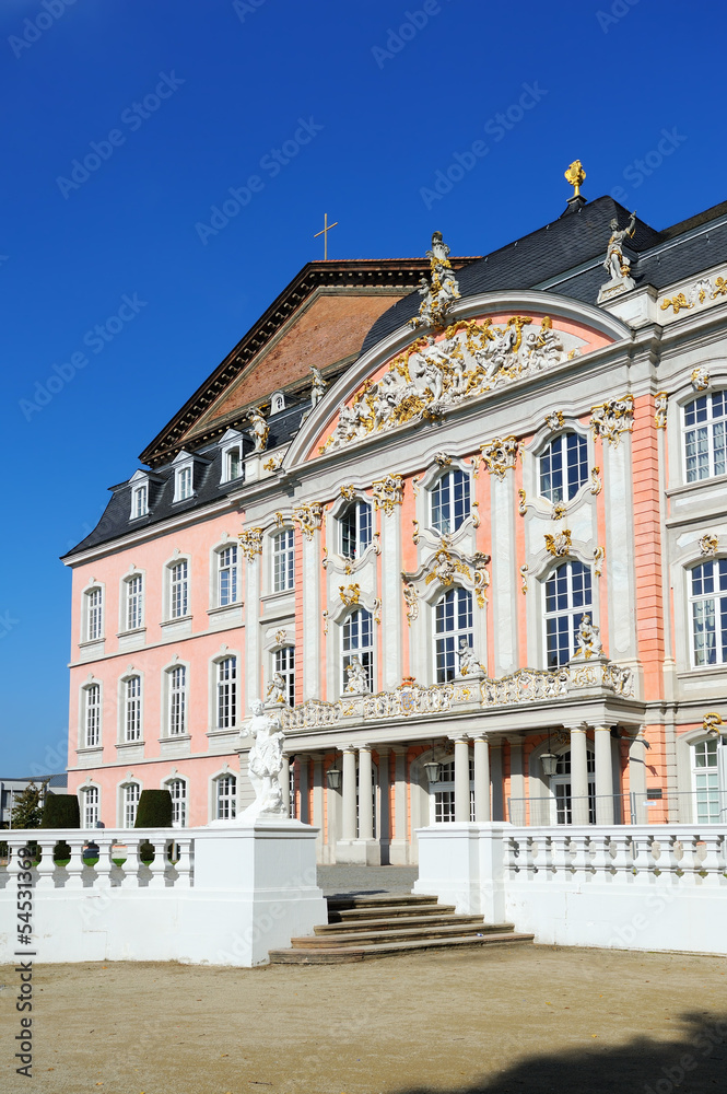South wing of Prince-electors Palace in Trier, Germany