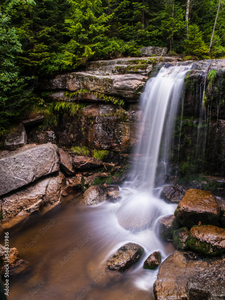 Fototapeta premium Autumn waterfall