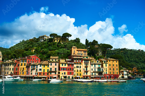 Portofino village on Ligurian coast, Italy © haveseen