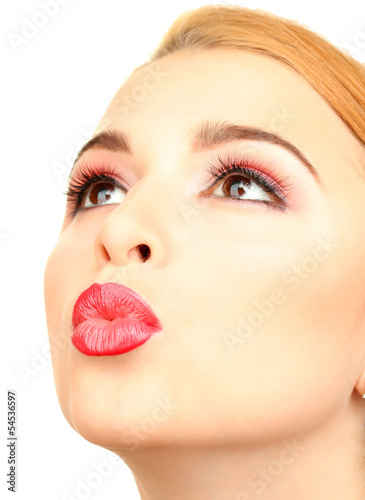 beautiful make up of glamou...