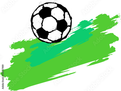 soccer football illustration  free copy space