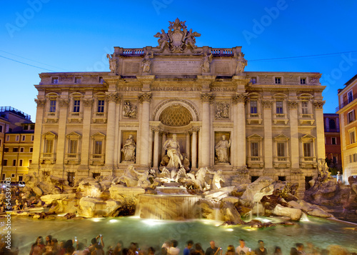 Trevibrunnen 1, Rom, Italien photo