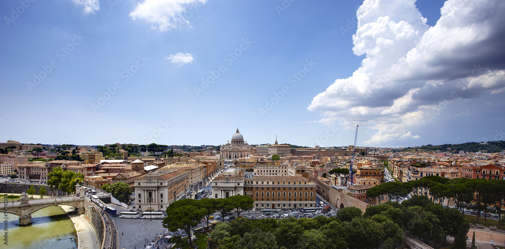 Stadtansicht, Vatikan, Rom, Italien