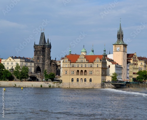 The Bedrich Smetana Museum in Prague and the mill