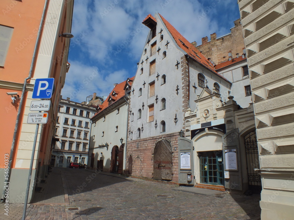 Obraz premium Old part of Riga, Latvia