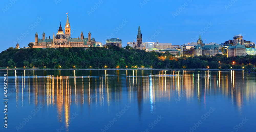 Ottawa at night