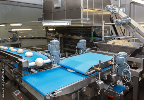 Baked Breads on the production